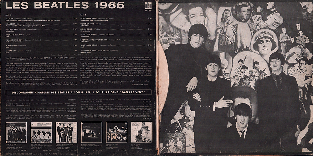 The Beatles France LP: Original Released