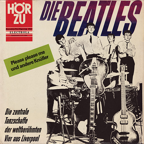 The Beatles Germany LP HÖRZU stereo version