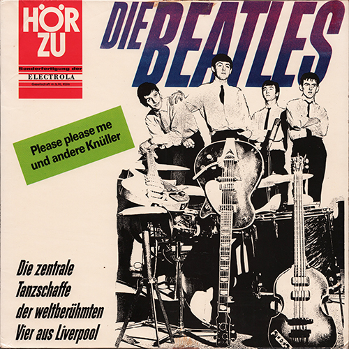 The Beatles Germany LP HÖRZU stereo version