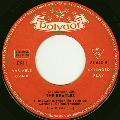 The Beatles U.K. EP/Polydor