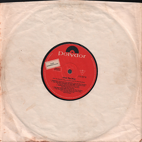 The Beatles Germany 10 inchi: Record Club Issue
