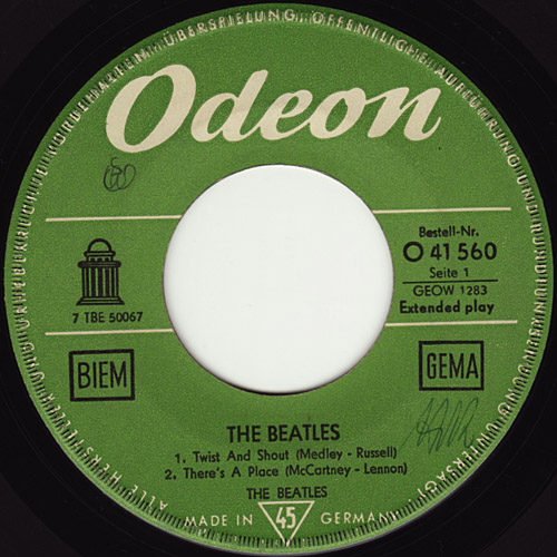 The Beatles Skinny Minny MyBonnie ドイツ盤EP The Beatles Skinny Minny MyBonnie ドイツ盤EP 洋楽
