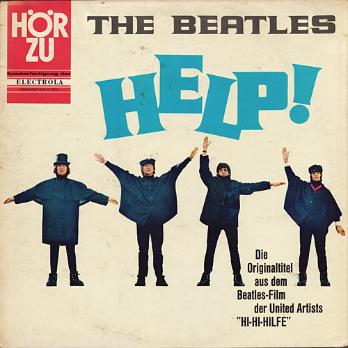 The Beatles Germany LP HÖRZU stereo version