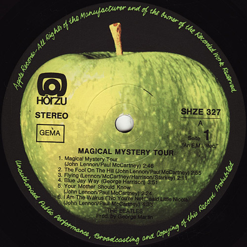 BEATLES/MAGICAL MYSTERY TOUR PLUS OTHER SONGS/HORZU SHZE327