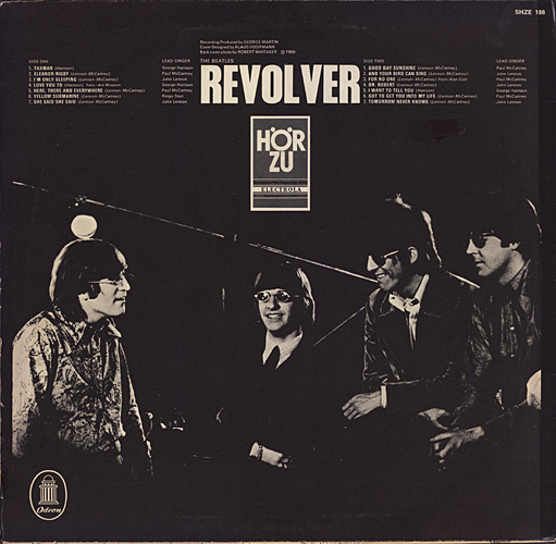 その他 LP Beatles Revolver OP8443 ODEON /00260 ORIGINAL 1966 RED VINYL THE BEATLES REVOLVER LP ODEON EX