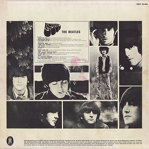 The Beatles Germany LP Odeon and Apple stereo version #3