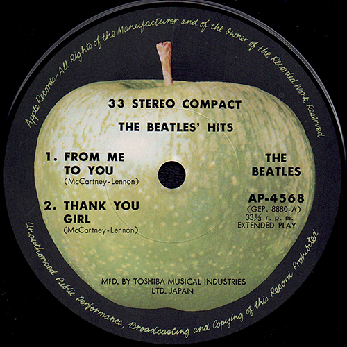 The Beatles Japanese EP/Original UK Series The Beatles Japanese EP/Original UK Series