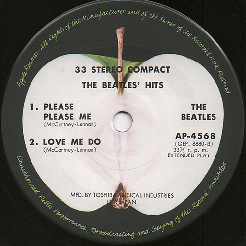The Beatles Japanese EP/Original UK Series