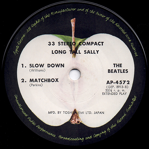 The Beatles Japanese EP/Original UK Series
