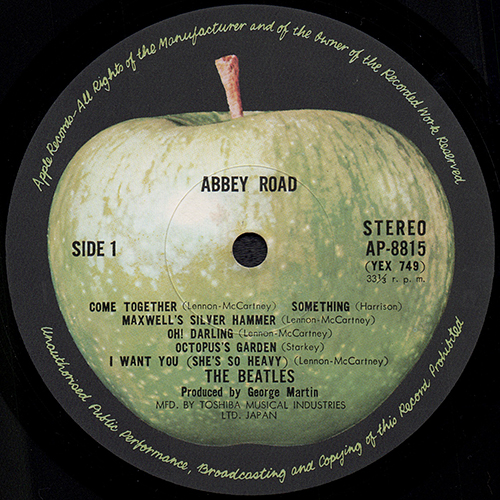 The Beatles Japanese LP/ OP-XXXX, AP-XXXX Series #1