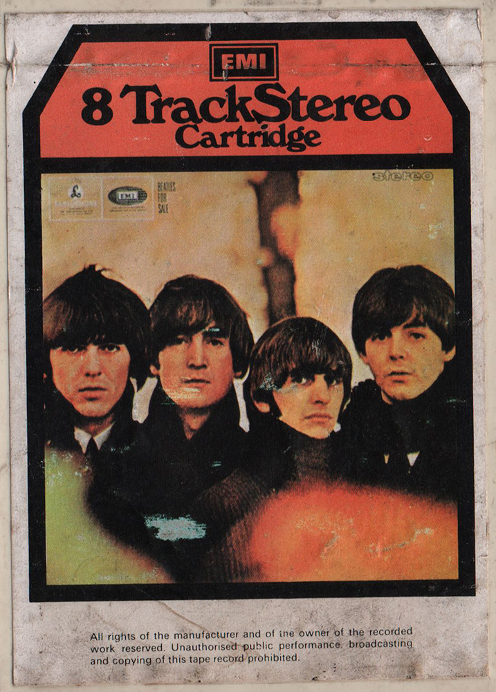 The Beatles oldies UK版 The Beatles UK 8 track cartridge