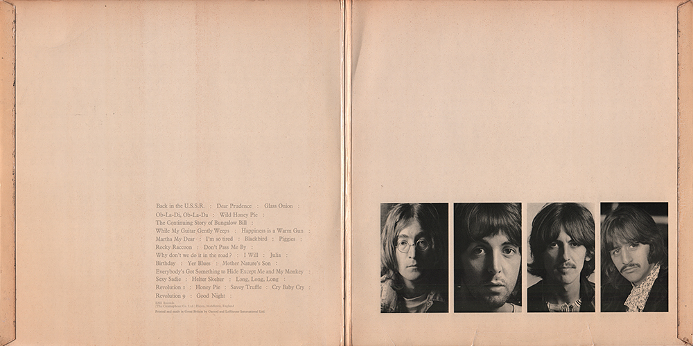 The Beatles WHITE ALBUM UK版 Side3,4のみ - メルカリ