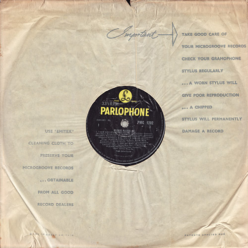 The Beatles U.K. LP Mono/Please Please Me The Beatles U.K. LP Mono/Please Please Me