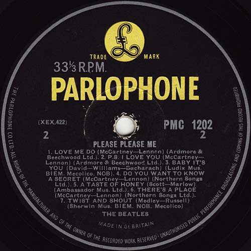 The Beatles – Please Please Me – Vinyl (180 g, LP, Album + 3