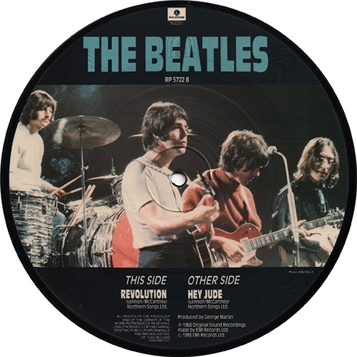 The Beatles U.K. Singles / 20th Anniversary Picture Disc