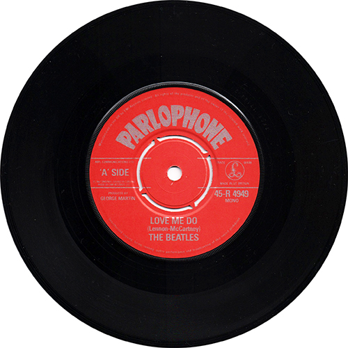 The Beatles Love Me Do UK Europe盤EP mono The Beatles Love Me Do UK + MONO Vinyl Single 12inch NEAR