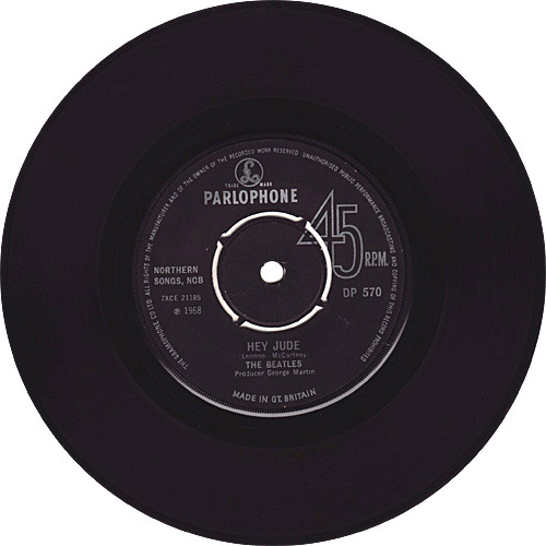 The Beatles U.K. Singles/Export Edition