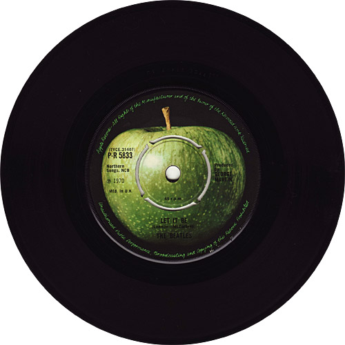 BEATLES★Let It Be UK Apple オリジナル ビートルズ/LET IT BE UKオリジナル盤レコード 初回レッド