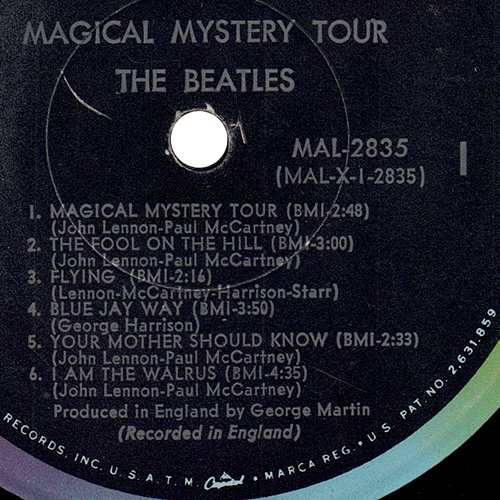 Amazon.com: Magical Mystery Tour [Mono LP]: CDs & Vinyl