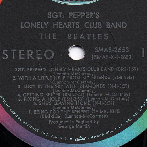 The Beatles U.S. LPs Capitol Stereo Released #2