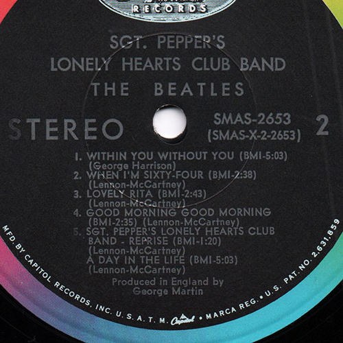 The Beatles U.S. LPs Capitol Stereo Released #2