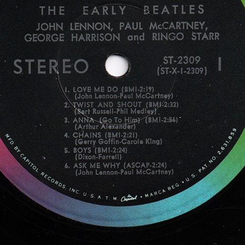The Beatles U.S. LPs Capitol Stereo Released #2