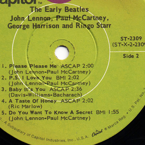 The Beatles U.S. LPs Capitol Stereo Released #2