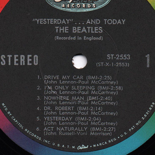 The Beatles U.S. LPs Capitol Stereo Released #2