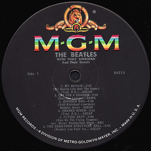 爆買いしたい The Beatles U.S. LPs/MGM Records ドラマ